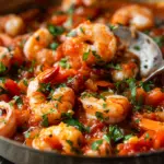 15-Minute Garlic Shrimp in Tomato Sauce (5 Ingredients)