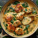 Creamy Garlic Butter Chicken with Spinach