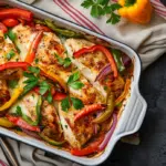 Fajita Chicken Casserole