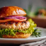 Ground Chicken Burgers