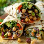 Mediterranean Veggie Wrap