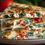 Spinach and Feta Quesadillas (Quick & Healthy)