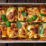 Zucchini Lasagna Rolls Recipe
