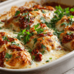 Baked Tuscan Chicken