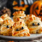 Halloween Mummy Meatballs