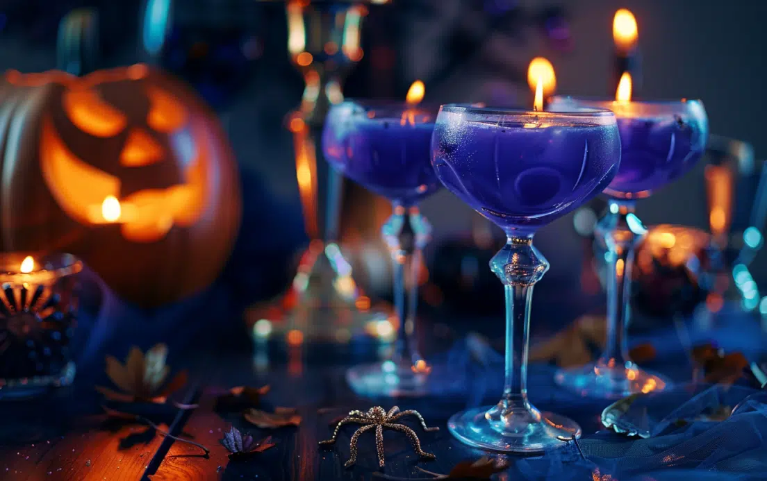 Purple People Eater Halloween Punch