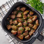 Air Fryer Garlic Butter Steak Bites