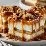 Caramel Apple Cheesecake Bars