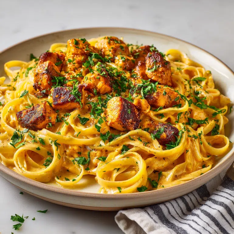 Cowboy Butter Chicken Linguine