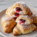 Easy Cranberry Cream Cheese Crescent Bites